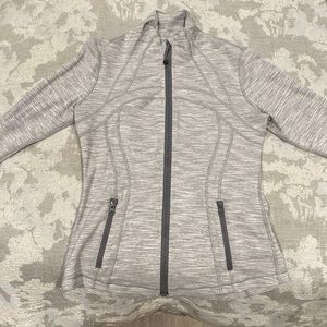 Heather grey lulu lemon jacket